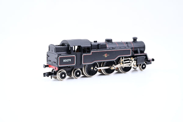 Graham Farish N Gauge 1656 BR Black Standard 4MT No.80079 - Boxed