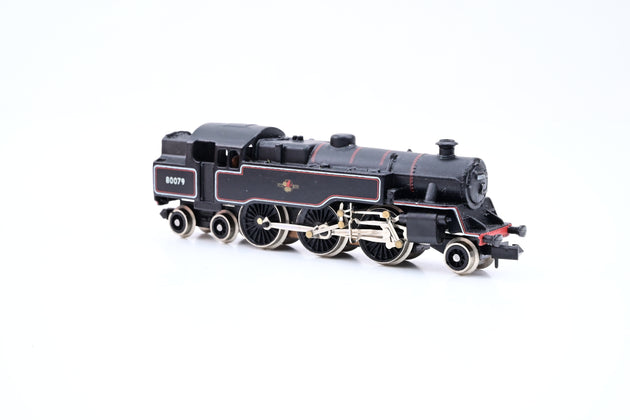 Graham Farish N Gauge 1656 BR Black Standard 4MT No.80079 - Boxed