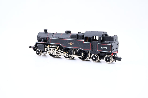 Graham Farish N Gauge 1656 BR Black Standard 4MT No.80079 - Boxed