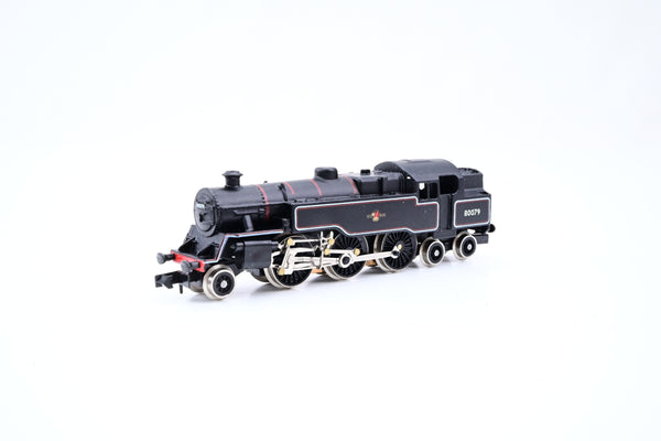 Graham Farish N Gauge 1656 BR Black Standard 4MT No.80079 - Boxed