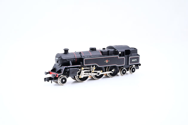 Graham Farish N Gauge 1656 BR Black Standard 4MT No.80079 - Boxed