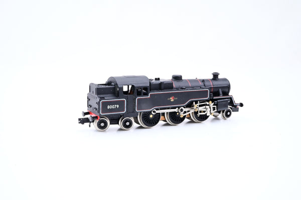 Graham Farish N Gauge 1656 BR Black Standard 4MT No.80079 - Boxed