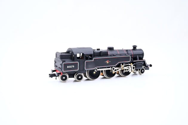 Graham Farish N Gauge 1656 BR Black Standard 4MT No.80079 - Boxed