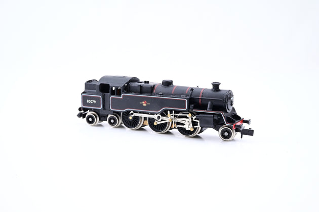 Graham Farish N Gauge 1656 BR Black Standard 4MT No.80079 - Boxed