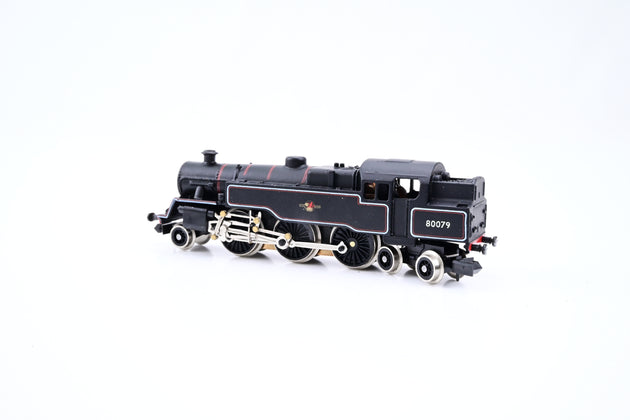 Graham Farish N Gauge 1656 BR Black Standard 4MT No.80079 - Boxed