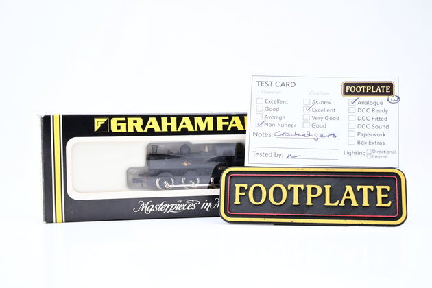 The Works Graham Farish N Gauge 1115 BR Black Pannier Tank No.4672- Boxed