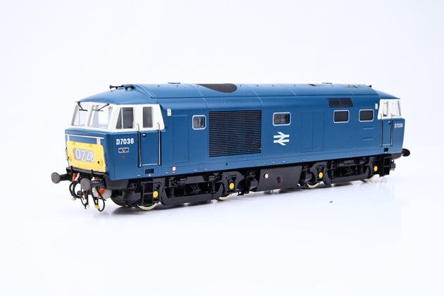 Heljan OO Gauge Class 35 Hymek BR Blue W/White Cabs No.D7036 - Un boxed
