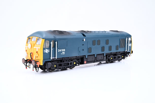 Bachman OO Gauge Class 24  BR Blue W/Full Yellow Ends No.24106 Unboxed