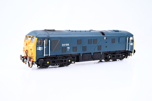 Bachman OO Gauge Class 24  BR Blue W/Full Yellow Ends No.24106 Unboxed