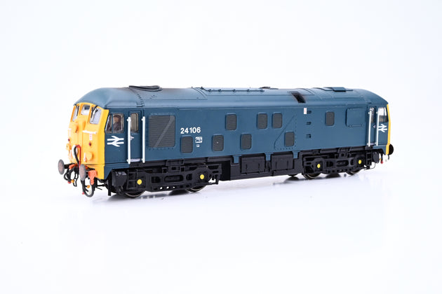 Bachman OO Gauge Class 24  BR Blue W/Full Yellow Ends No.24106 Unboxed