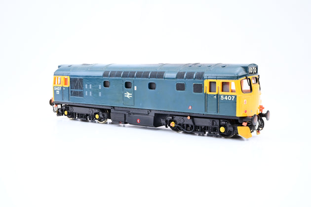 Lima OO Gauge Class 27 BR Blue W/Yellow Ends No.5407 - Unboxed
