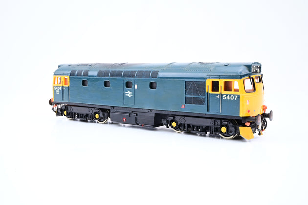 Lima OO Gauge Class 27 BR Blue W/Yellow Ends No.5407 - Unboxed