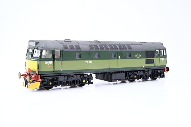 Heljan OO Gauge Class 27 Two Tione Green Late Crest No.D5386/27212 - Unboxed