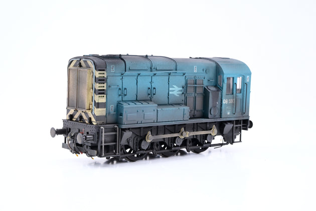 Bachmann OO Gauge Class 08 BR Green Wasp Stripes late Crest No.D3729