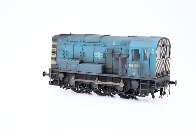 Bachmann OO Gauge Class 08 BR Green Wasp Stripes late Crest No.D3729