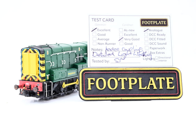 Bachmann OO Gauge Class 08 Freightliner Livery Wasp Stripes No.08585