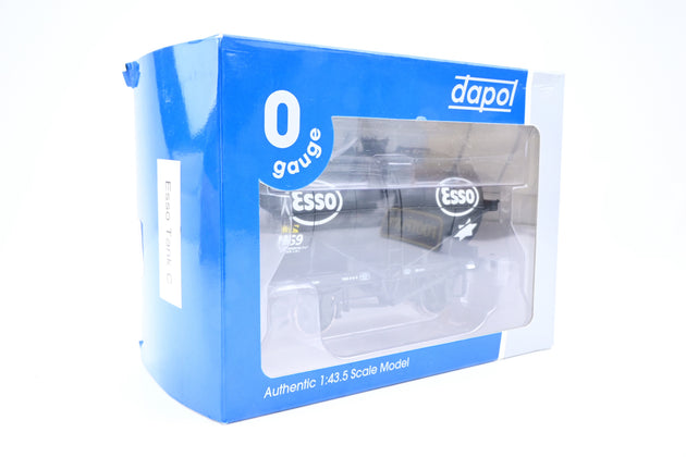 Dapol O Gauge ESSO Black Tank Wagon No.1969 - Boxed