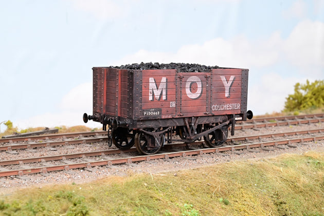 Dapol O Gauge 7 Plank Open Wagon M.O.Y Weathered No.P150663 - Boxed