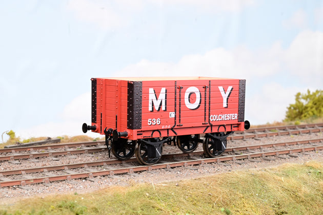 Dapol O Gauge 7 Plank Open Wagon M.O.Y No.536 - Boxed