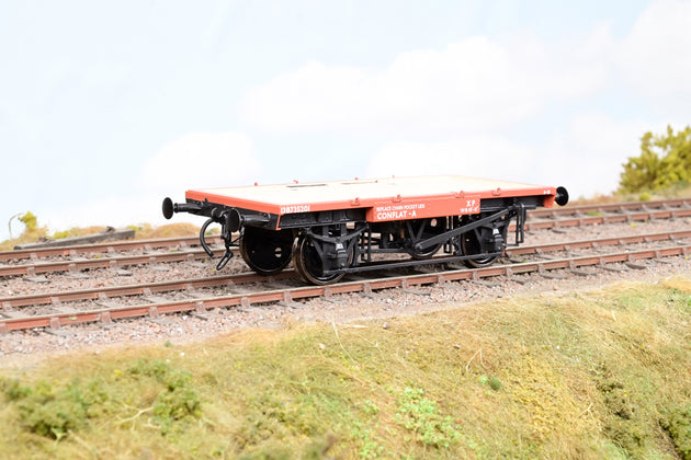 Dapol O Gauge 7F-037-102 BR Conflat A 13T No.B735201 - Boxed