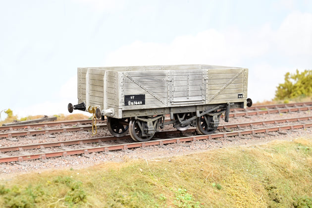 Parkside Dundas O Gauge PS33 6 Plank Open Wagon BR Grey No.E167449 - Boxed