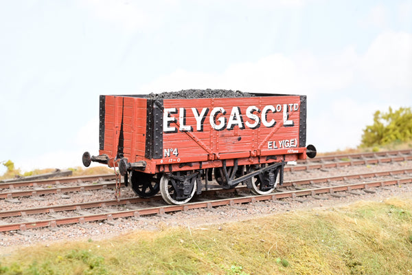 Kit Built O Gauge 7 Plank Open Wagon Ely Gas Co Ltd No.4 - Boxed