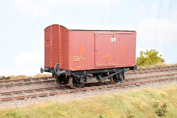 Parkside Dundas O Gauge BR 12 Ton Vent Van No.15123 - Boxed