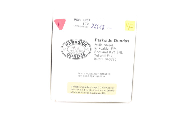 Parkside Dundas O Gauge BR 12 Ton Vent Van No.15123 - Boxed