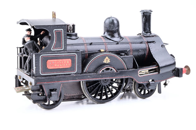 Kit Built O Gauge LNWR 2-2-2 Engineer Southwales Locomotive and Saloon