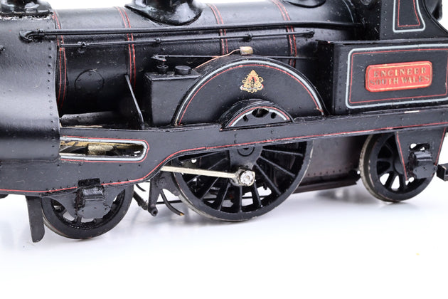 Kit Built O Gauge LNWR 2-2-2 Engineer Southwales Locomotive and Saloon