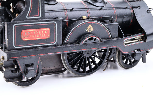 Kit Built O Gauge LNWR 2-2-2 Engineer Southwales Locomotive and Saloon