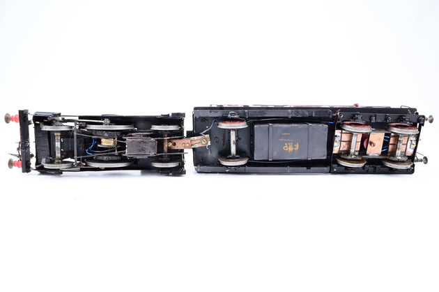 Kit Built O Gauge LNWR 2-2-2 Engineer Southwales Locomotive and Saloon