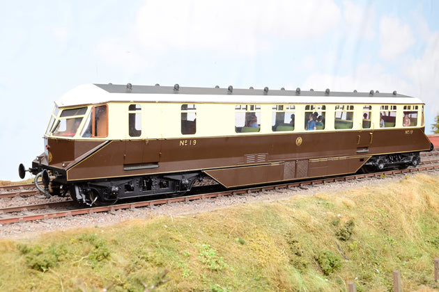 Kit Built O Gauge GWR Railcar No.19