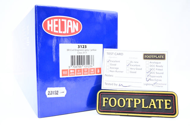 Heljan O Gauge Dutch Livery Class 31 No.31565 - DCC Sound, Boxed
