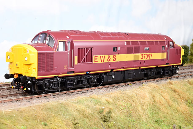 Heljan O Gauge EWS Class 37 No.37057 'Viking' - DCC Sound, Boxed