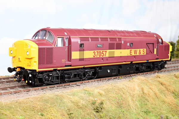 Heljan O Gauge EWS Class 37 No.37057 'Viking' - DCC Sound, Boxed