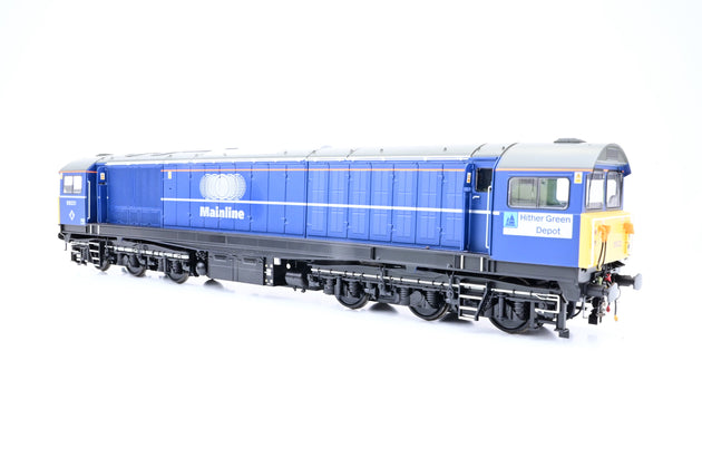 Heljan O Gauge Mainline Blue Class 58 No.58021 - DCC Sound, Boxed