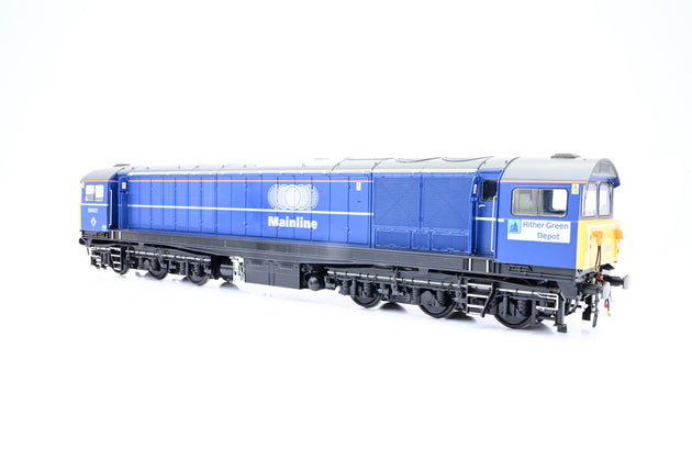 Heljan O Gauge Mainline Blue Class 58 No.58021 - DCC Sound, Boxed