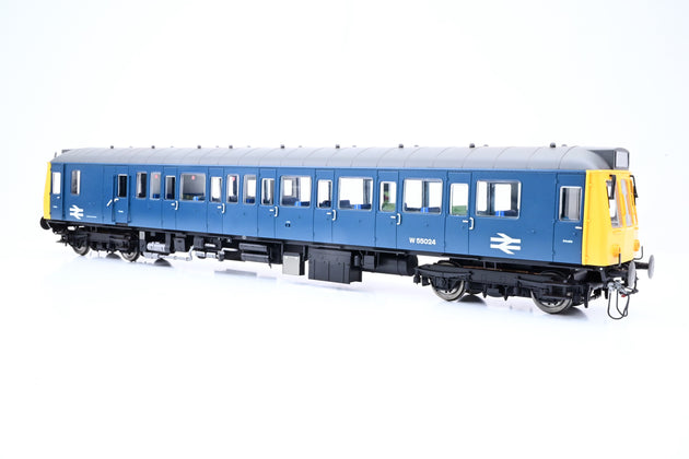 Dapol O Gauge BR Blue Class 122 No.W55024 - DCC Sound, Boxed