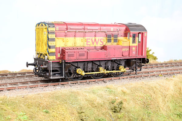 Dapol O Gauge EWS Class 08 No.08709 - DCC Sound, Boxed