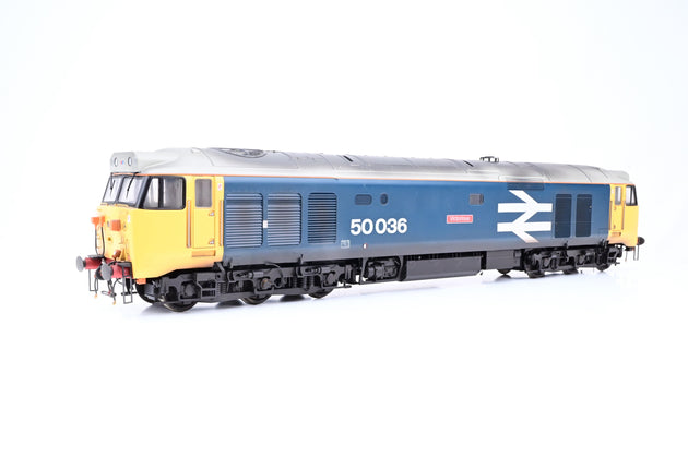 Heljan O Gauge BR Blue Large Logo Class 50 No.50035 'Victorius' - DCC Sound, Boxed