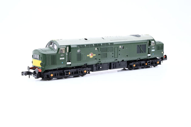 Graham Farish N Gauge 371-453 Class 37/0 Diesel BR Green Late Crest No.D6826 - Boxed
