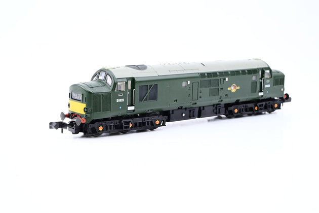 Graham Farish N Gauge 371-453 Class 37/0 Diesel BR Green Late Crest No.D6826 - Boxed