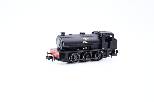 Graham Farish N Gauge 372-503 J94 Saddle Tank BR Black Late Crest No.68071 - Boxed