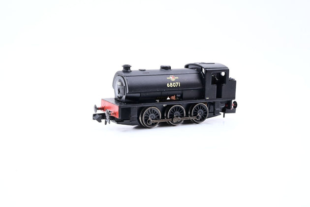 Graham Farish N Gauge 372-503 J94 Saddle Tank BR Black Late Crest No.68071 - Boxed