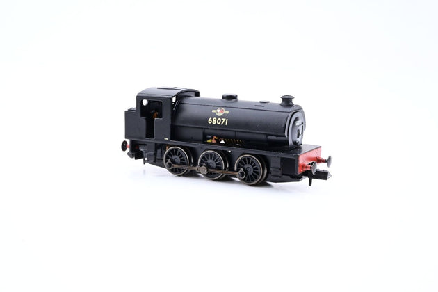 Graham Farish N Gauge 372-503 J94 Saddle Tank BR Black Late Crest No.68071 - Boxed