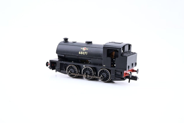 Graham Farish N Gauge 372-503 J94 Saddle Tank BR Black Late Crest No.68071 - Boxed