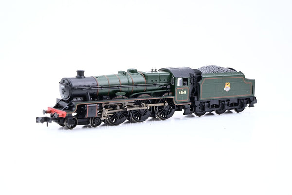 Graham Farish N Gauge 372-476 Jubilee BR Green Early Emblem Hong Kong No.45611 - Boxed