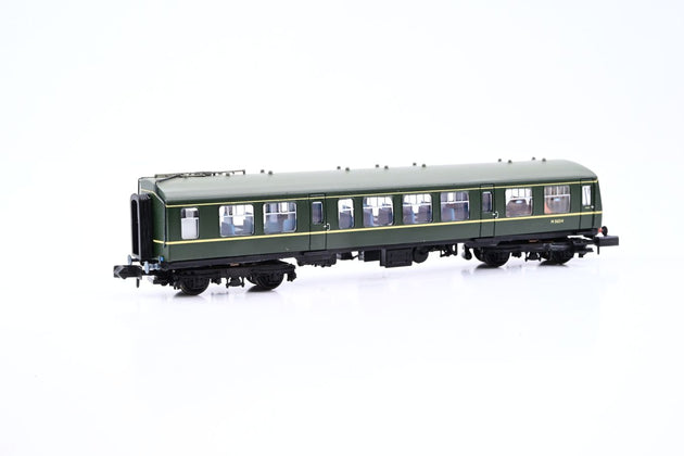 Graham Farish N Gauge 371-875 BR Class 108 DMU Green Speed Whiskers No.M56214 M50628 - Boxed