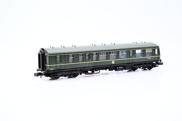 Graham Farish N Gauge 371-875 BR Class 108 DMU Green Speed Whiskers No.M56214 M50628 - Boxed